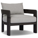 Jackson Outdoor Metal Chair, Concha Fog-Furniture - Chairs-High Fashion Home