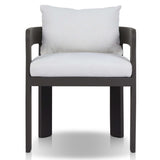 Jackson Outdoor Metal Dining Chair, Concha Fog, Set of 2-Furniture - Dining-High Fashion Home