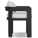 Jackson Outdoor Metal Dining Chair, Concha Fog, Set of 2-Furniture - Dining-High Fashion Home