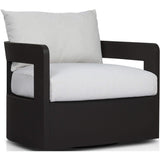 Jackson Outdoor Metal Swivel Chair by Four Hands