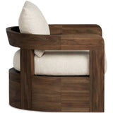 Jackson Outdoor Swivel Chair, Ellor Beige-Furniture - Outdoor-High Fashion Home
