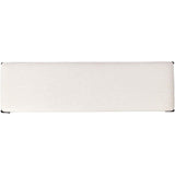Jade Bench, Nomad Snow by Four Hands-Furniture - Benches-High Fashion Home