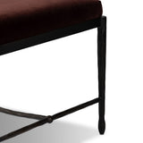 Jade Bench, Surrey Plum by Four Hands-Furniture - Benches-High Fashion Home