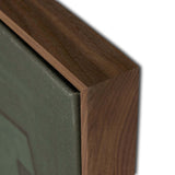 Jade by Benjamin Galvan, Walnut Floater by Four Hands-Accessories Artwork-High Fashion Home