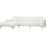 Jaden LAF Chaise Sectional, Nomad Snow