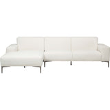 Jaden LAF Chaise Sectional, Nomad Snow