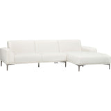 Jaden RAF Chaise Sectional, Nomad Snow