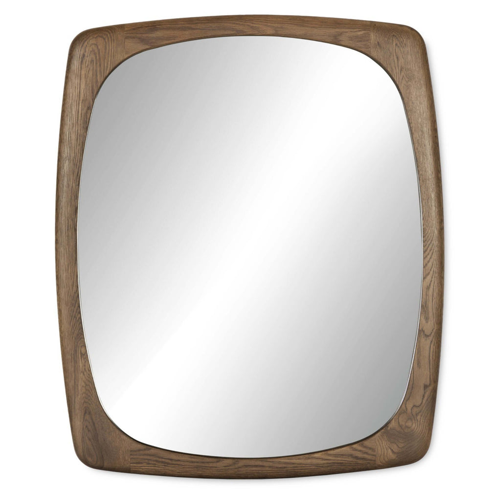Jai Wall Mirror, Cocoa Oak by Four Hands-Accessories-High Fashion Home