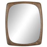 Jai Wall Mirror, Cocoa Oak by Four Hands-Accessories-High Fashion Home