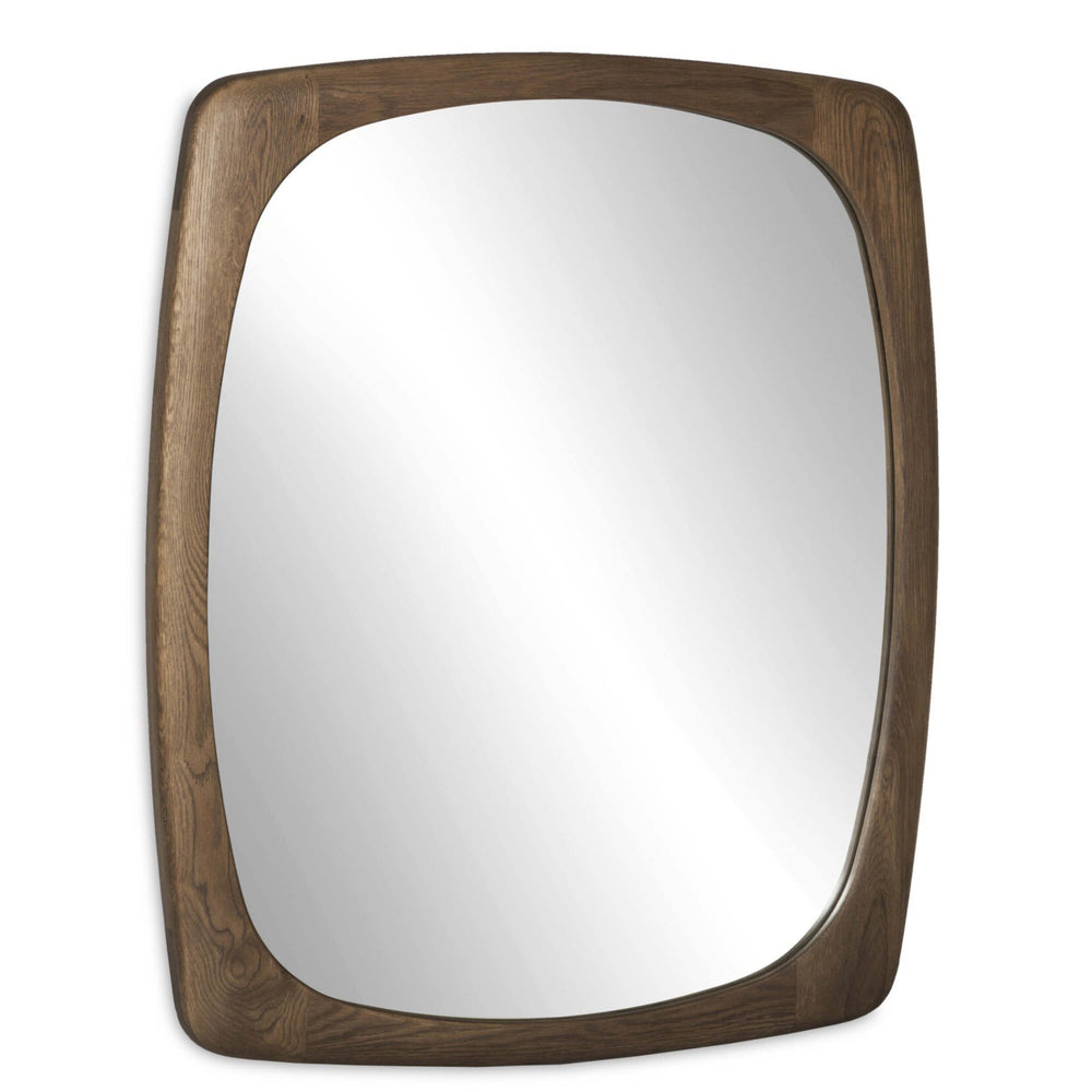 Jai Wall Mirror, Cocoa Oak by Four Hands-Accessories-High Fashion Home