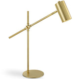 Jamie Desk Lamp, Brushed Gold
