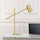 Jamie Desk Lamp, Brushed Gold
