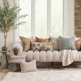 Jana Lumbar Pillow, Dry Sage Multi-Accessories-High Fashion Home