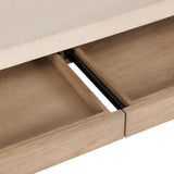 Jane Desk, Sandy Oak by Four Hands-Furniture - Office-High Fashion Home