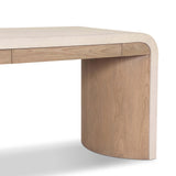 Jane Desk, Sandy Oak by Four Hands-Furniture - Office-High Fashion Home