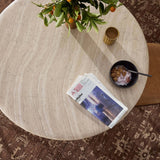 Janice Bistro Table, Sand Striae by Four Hands-Furniture - Dining-High Fashion Home