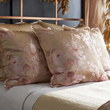 Jardin Fleur Pillow, Pink/Gold