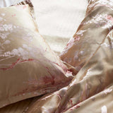 Jardin Fleur Pillow, Pink/Gold