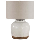 Jarret Table Lamp, White