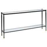 Javana Console Table, Black