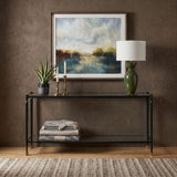 Javana Console Table, Black