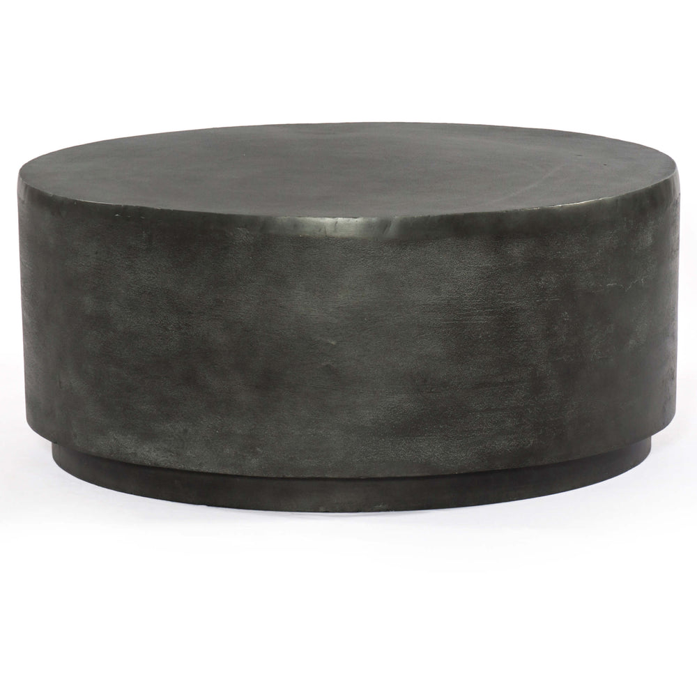 Javi Outdoor Coffee Table, Aged Grey by Four Hands