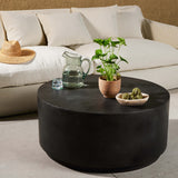 Javi Outdoor Coffee Table, Aged Grey by Four Hands