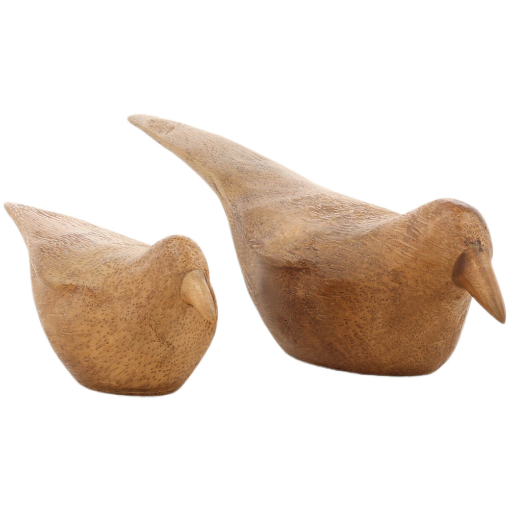 Jay Sculpture, Natural, Set of 2