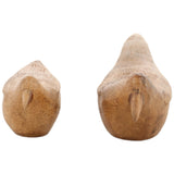 Jay Sculpture, Natural, Set of 2