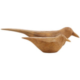 Jay Sculpture, Natural, Set of 2