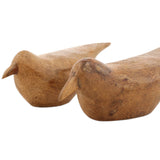 Jay Sculpture, Natural, Set of 2