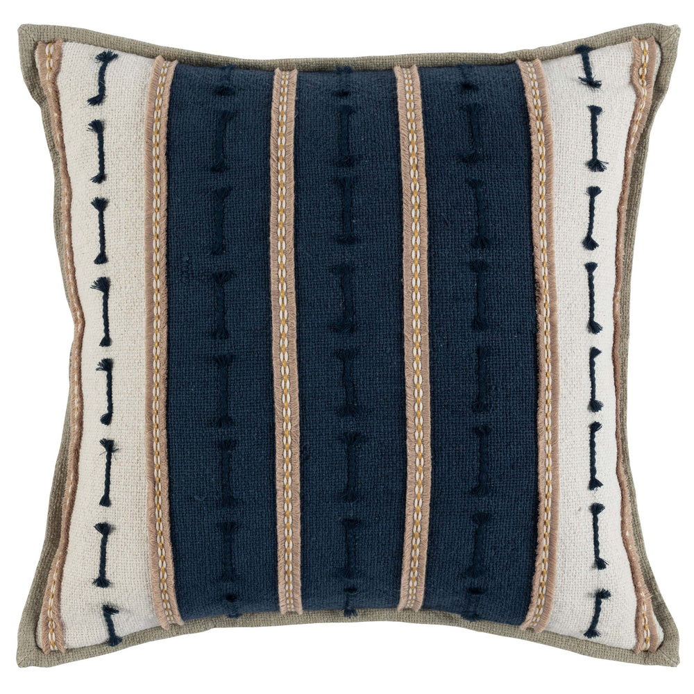 Jayda Pillow, Azul Blue-Accessories-High Fashion Home