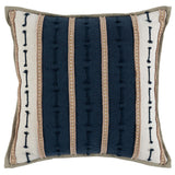 Jayda Pillow, Azul Blue-Accessories-High Fashion Home