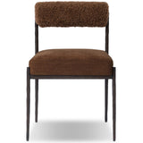 Jazelle Metal Dining Chair, Laughlin Ochre, Set of 2 by Four Hands-Furniture - Dining-High Fashion Home