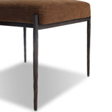 Jazelle Metal Dining Chair, Laughlin Ochre, Set of 2 by Four Hands-Furniture - Dining-High Fashion Home