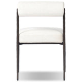 Jazelle Metal Dining Chair, Nomad Snow, Set of 2 by Four Hands-Furniture - Dining-High Fashion Home