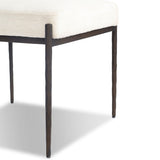 Jazelle Metal Dining Chair, Nomad Snow, Set of 2 by Four Hands-Furniture - Dining-High Fashion Home