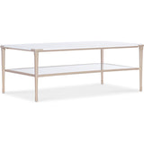 Jen Cocktail Table, Champagne-Furniture - Accent Tables-High Fashion Home