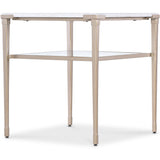 Jen End Table, Champagne