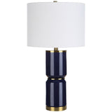 Jennie Table Lamp, Royal Blue-Lighting-High Fashion Home
