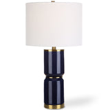 Jennie Table Lamp, Royal Blue-Lighting-High Fashion Home