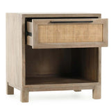 Jensen Nightstand, Meadow Taupe-Furniture - Bedroom-High Fashion Home