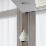 Jerry Round Pendant, Light Grey-Lighting-High Fashion Home