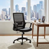 Jett Low Back Office Chair, Black