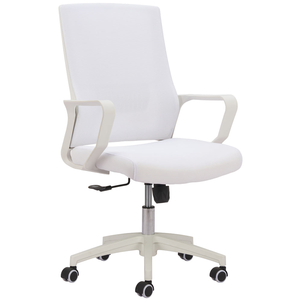 Jett Low Back Office Chair, White