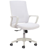 Jett Low Back Office Chair, White