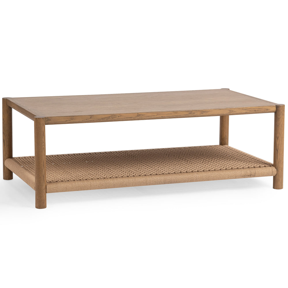 Jilian Coffee Table, Imperial Brown-Furniture - Accent Tables-High Fashion Home