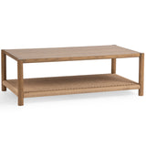 Jilian Coffee Table, Imperial Brown-Furniture - Accent Tables-High Fashion Home