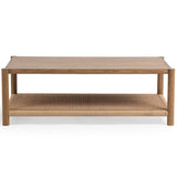 Jilian Coffee Table, Imperial Brown-Furniture - Accent Tables-High Fashion Home