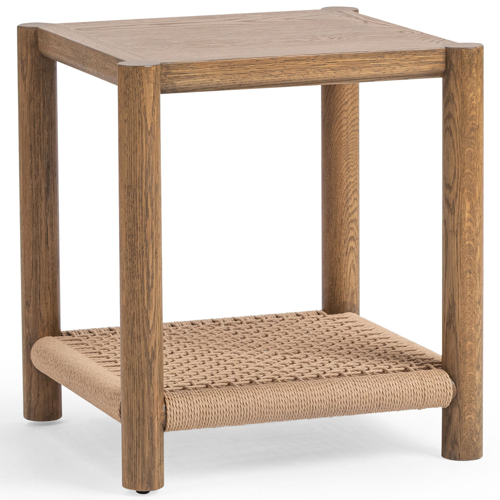 Jilian End Table, Imperial Brown-Furniture - Accent Tables-High Fashion Home